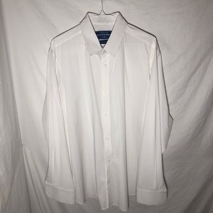 Mizzen+main White long sleeve blue label XL shirt